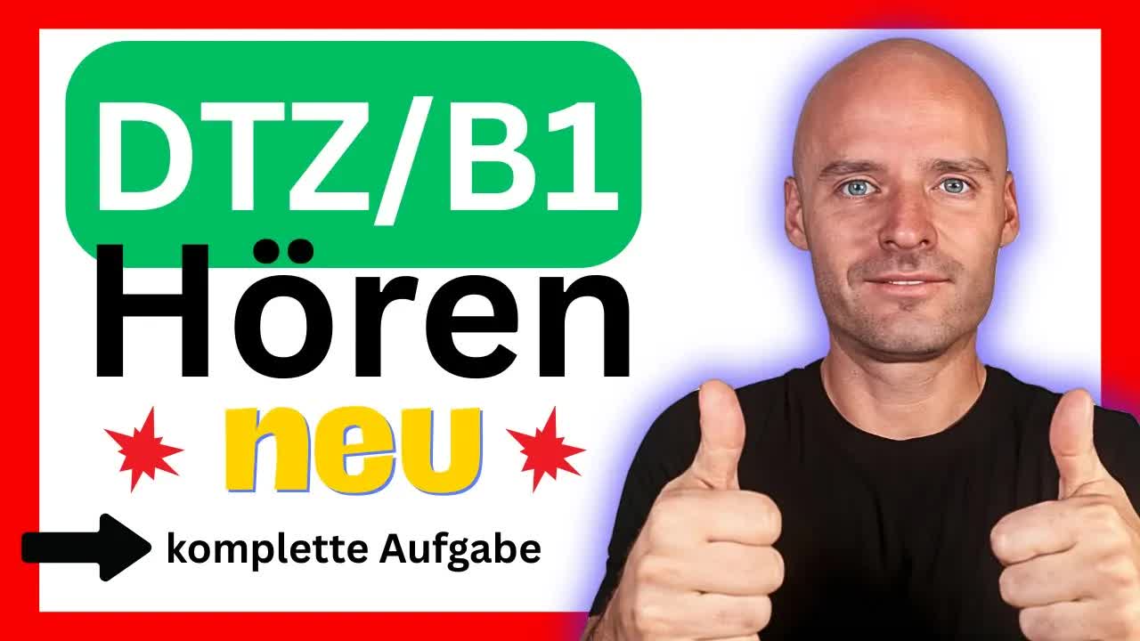 چطور در بخش شنیداری آزمون DTZ موفق شویم؟ | تمرین شنیداری B1