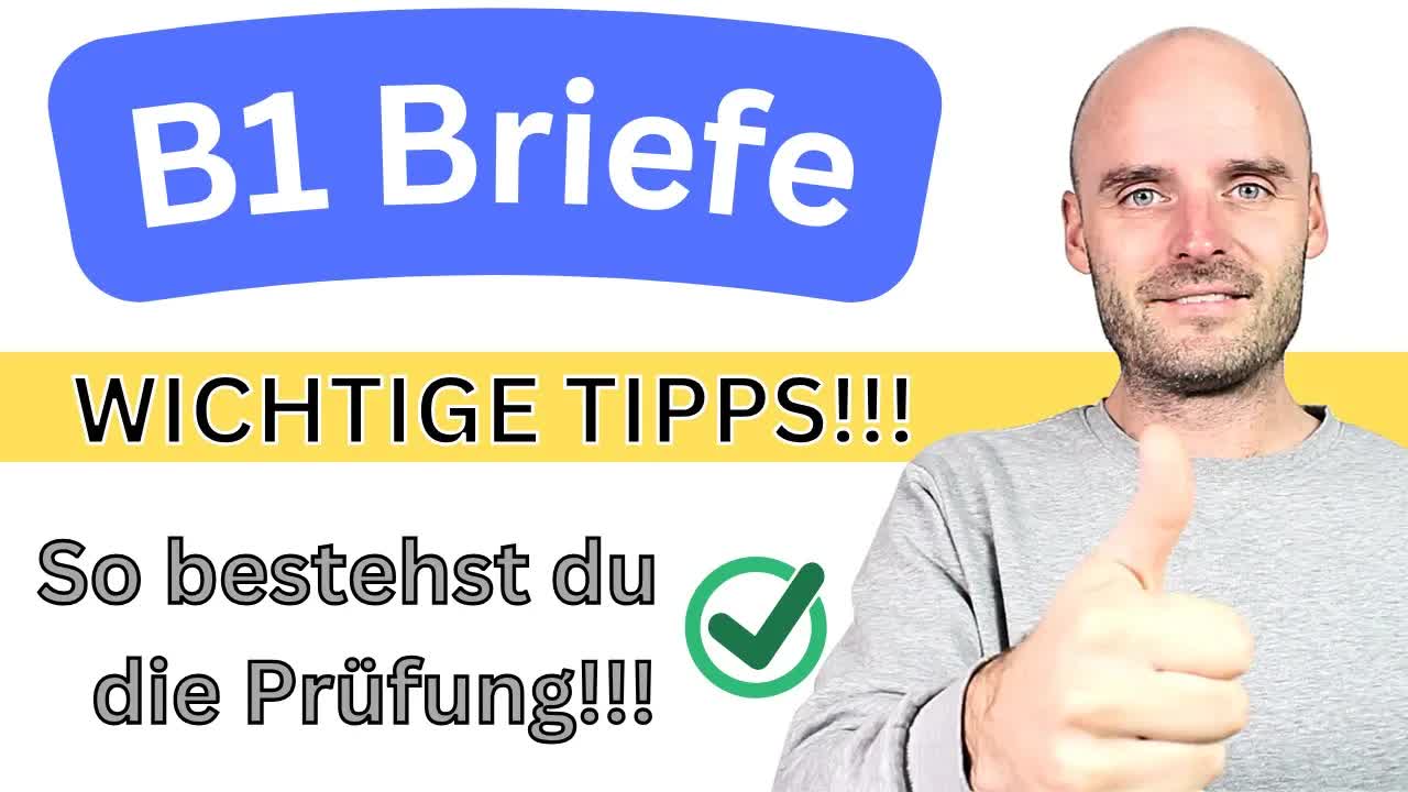 نامه‌های B1: چطور در آزمون قبول شویم؟ | نوشتن نامه برای آزمون DTZ