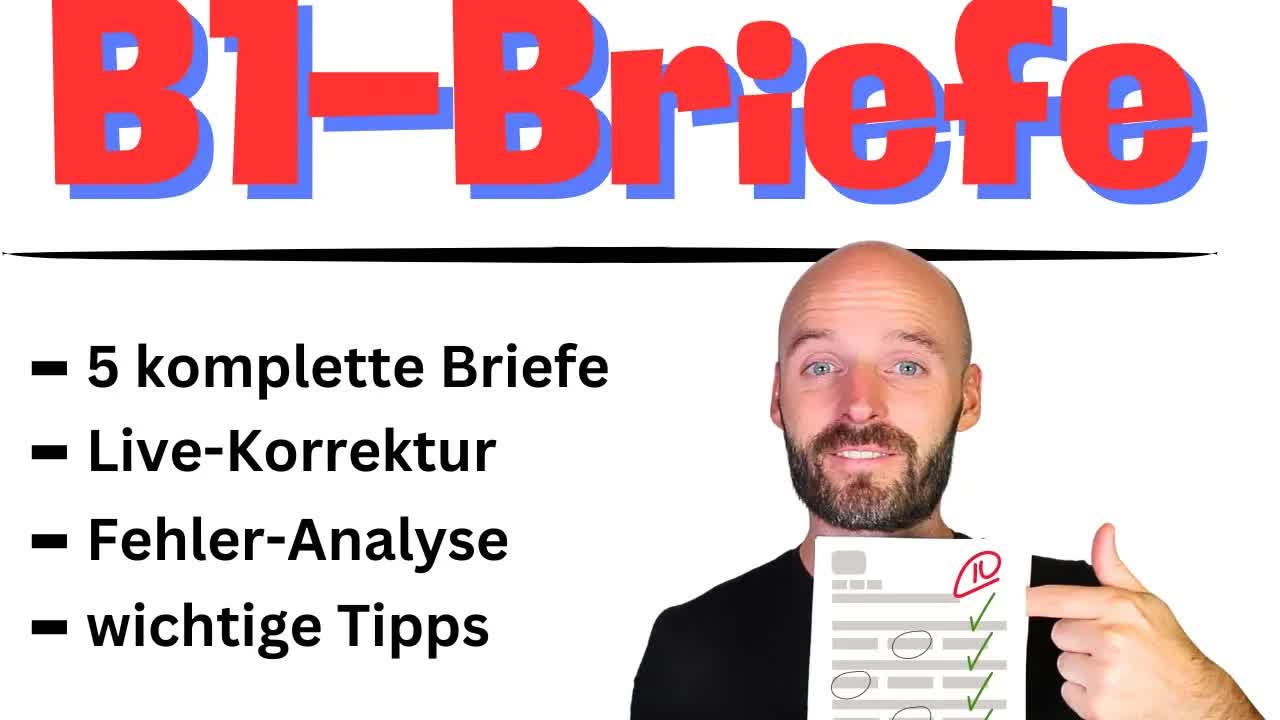 این اشتباهات را در نامه‌های B1 هرگز انجام نده! | آزمون telc و DTZ