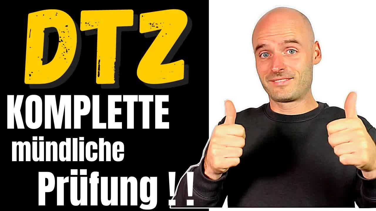 آزمون کامل شفاهی DTZ B1 تلک | A2–B1