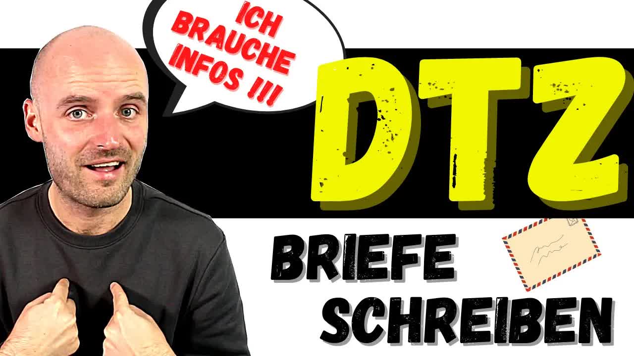 نوشتن نامه برای درخواست اطلاعات در آزمون DTZ و telc B1 | A2–B1