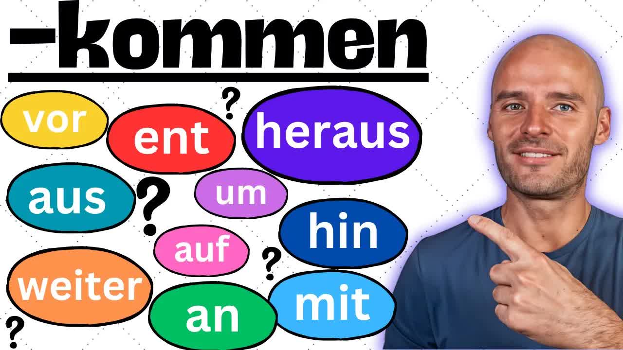 ۱۰ فعلِ مهم با «kommen» (و نحوهٔ استفادهٔ درست) | واژگان آلمانی | B2