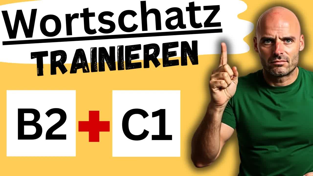 تمرین واژگان B2/C1 (با تصویر) | Wortschatz trainieren