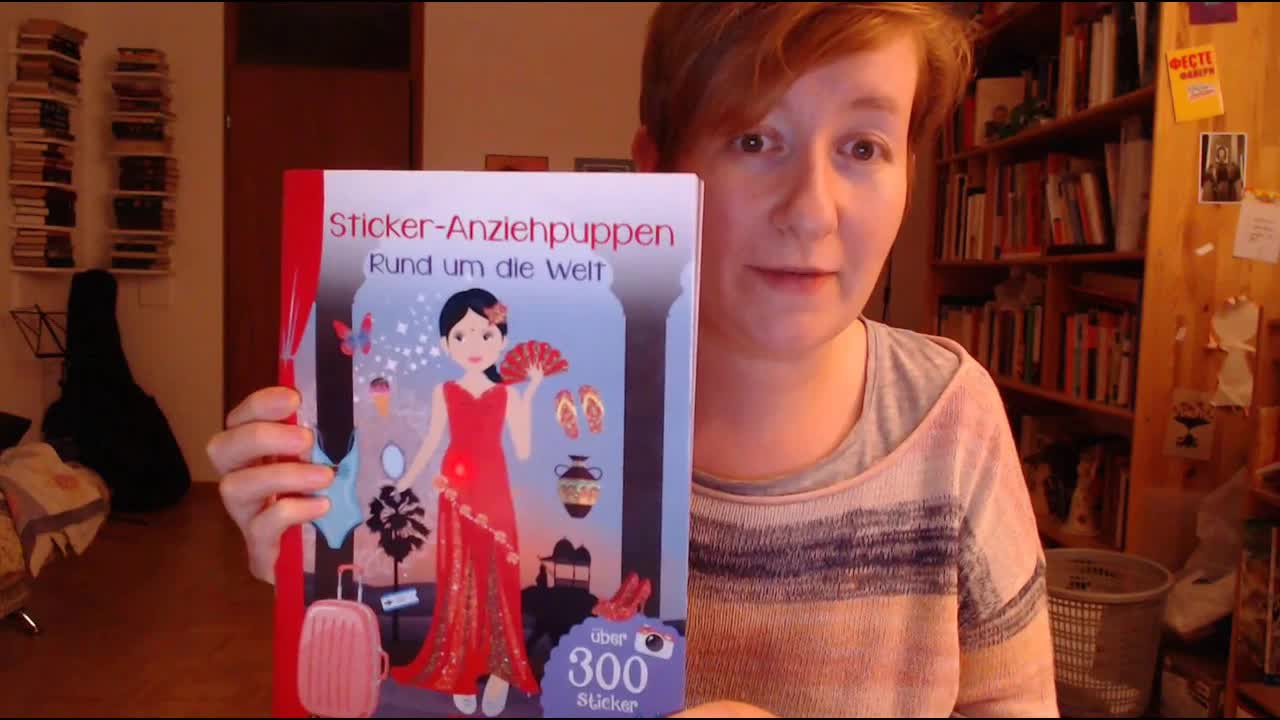 Katarina und Sticker Alben
