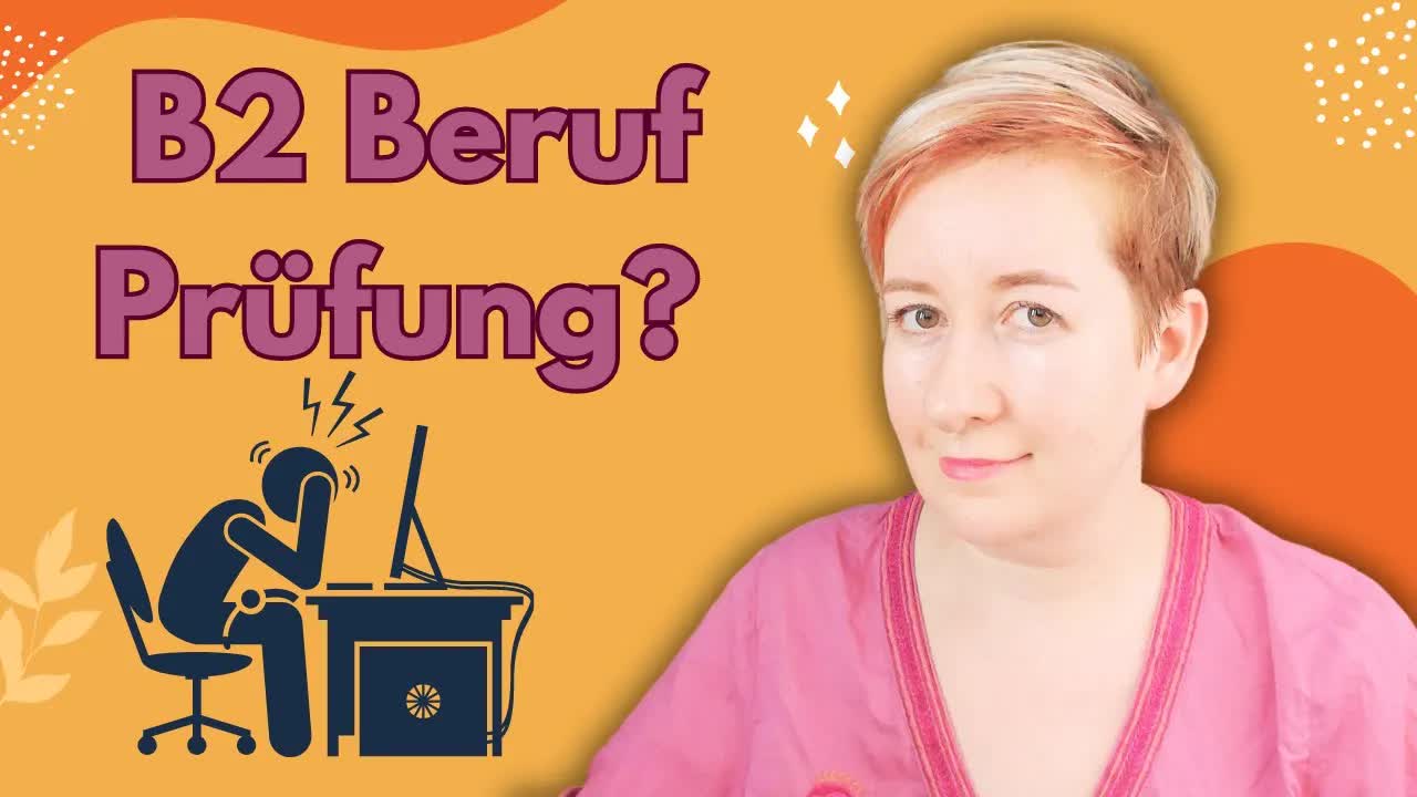 سردرد به‌خاطر آزمون شغلی B2 | Deutsch mit Marija