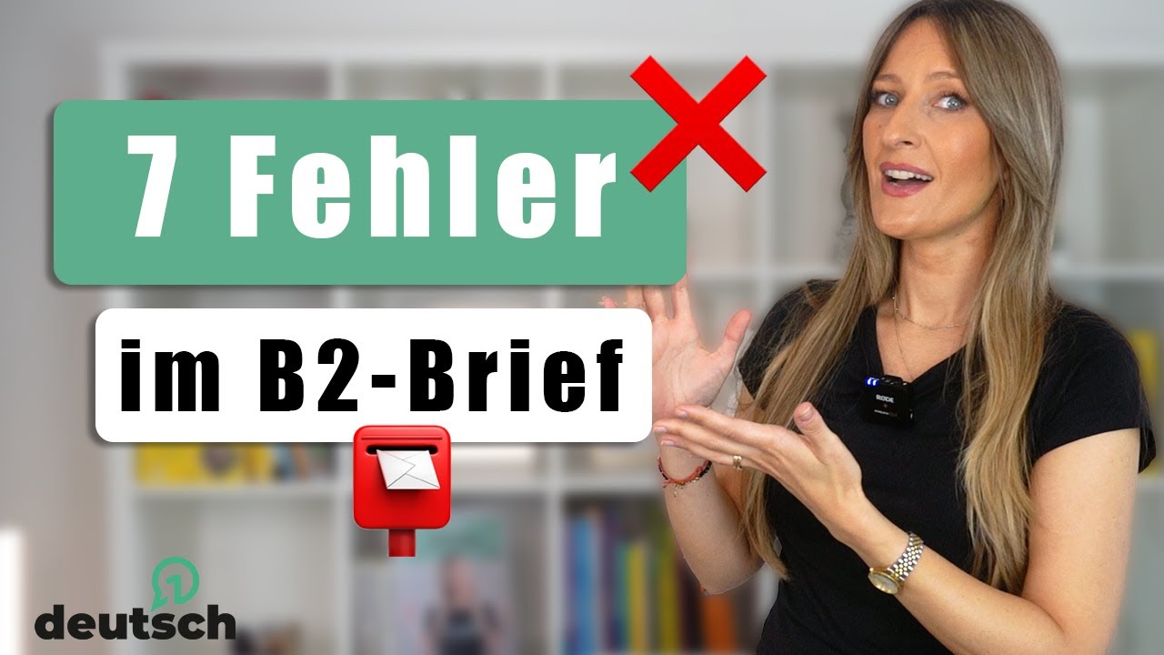 این اشتباه‌ها را در نامهٔ B2 انجام ندهید! | آمادگی آزمون نوشتن