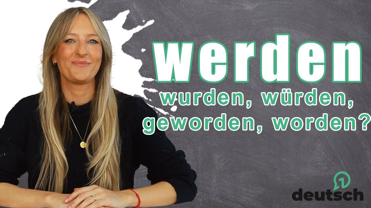 تفاوت «werden»، «wurden»، «würden»، «geworden» و «worden» | گرامر آلمانی