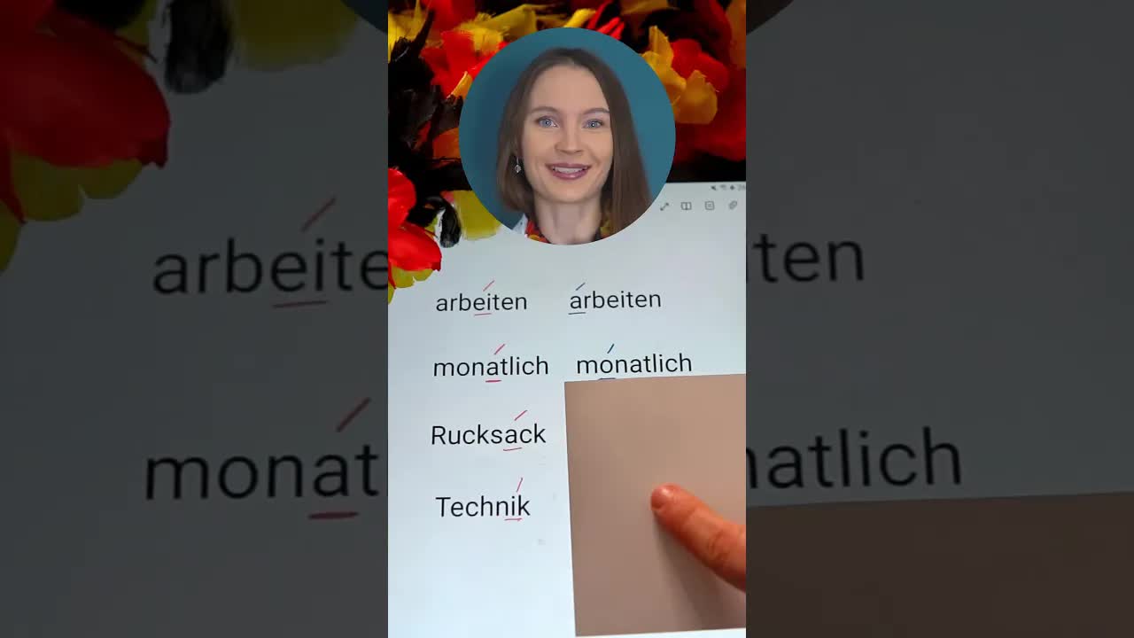 یادگیری تلفظ آلمانی | Aussprache deutsch lernen
