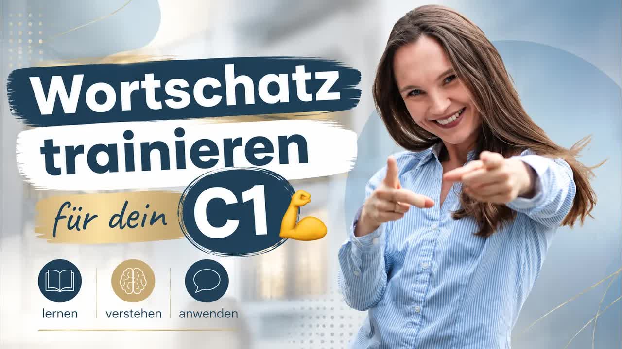تمرین یک‌ساعتهٔ واژگان آلمانی در سطح C1 با DeutschLera