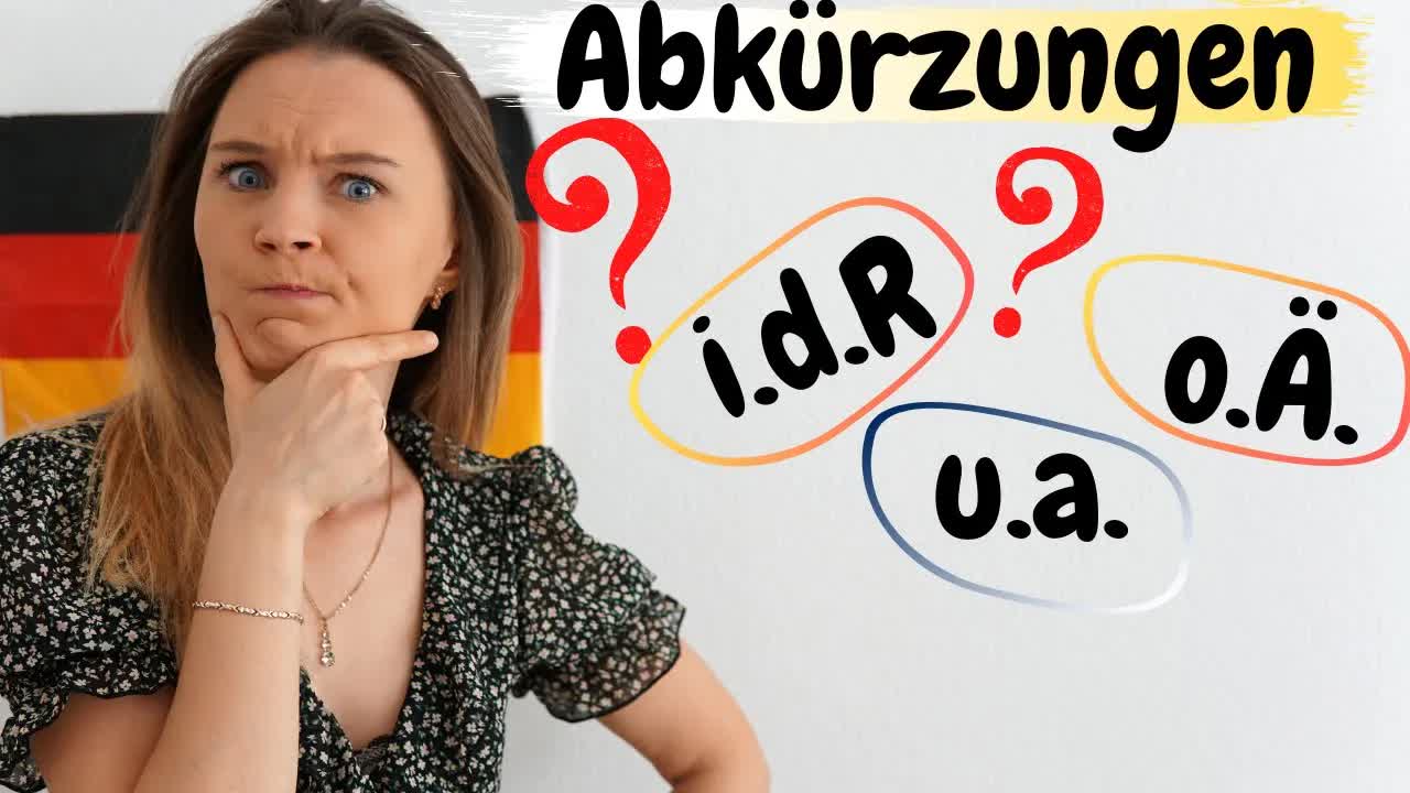درک بهتر اختصارات آلمانی | یادگیری آلمانی B1، B2 و C1