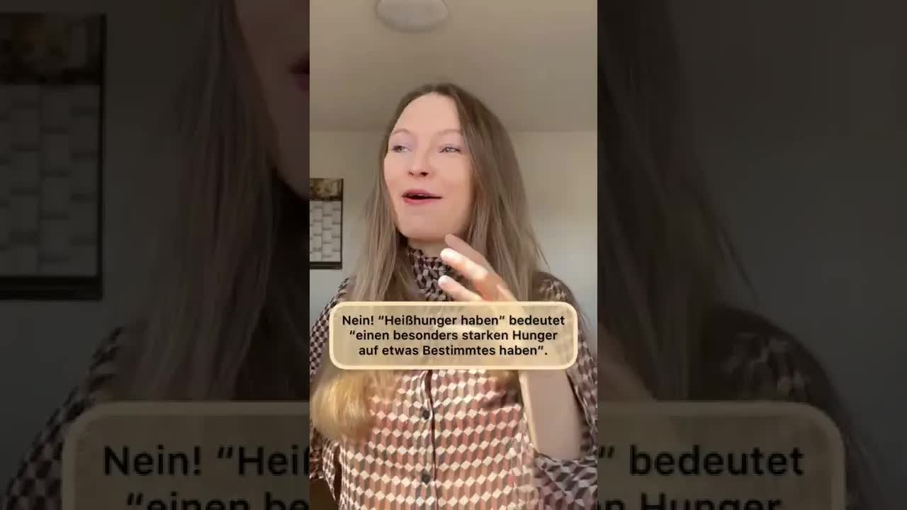 اصطلاح آلمانی «Heißhunger haben» | یادگیری آلمانی B1–C1