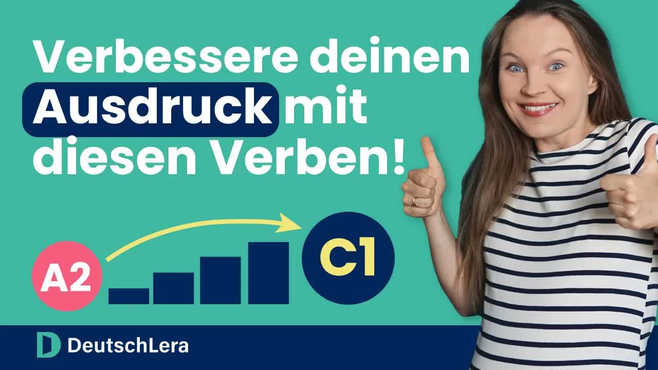 چگونه بیان خود را بهتر کنید! | یادگیری آلمانی B2–C1