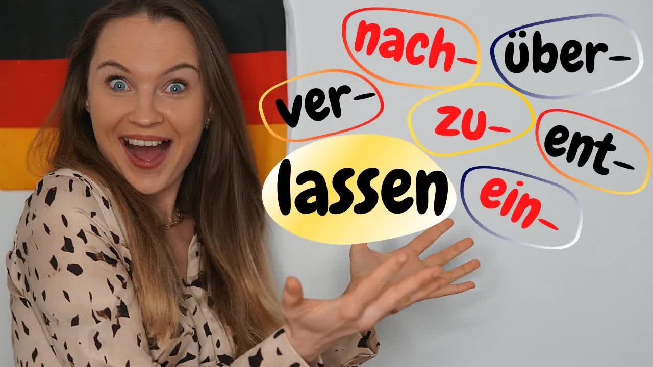 افعال ساخته‌شده با ریشهٔ «lassen»؛ همراه با تمرین | یادگیری آلمانی B2–C1