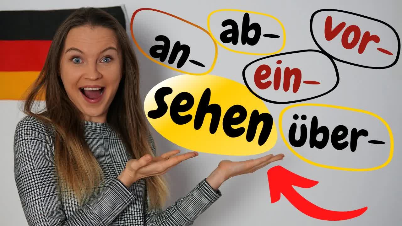 افعال با ریشهٔ «sehen» | گسترش واژگان آلمانی B2–C1