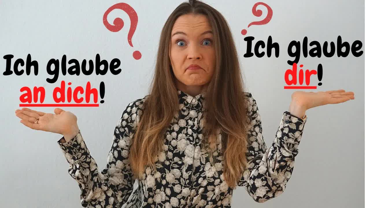 تفاوت «Ich glaube dir» و «Ich glaube an dich» چیست؟ | یادگیری واژگان آلمانی