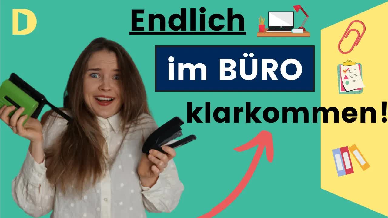 واژگان مربوط به کار در دفتر یا دورکاری و کامپیوتر | یادگیری آلمانی B1–B2