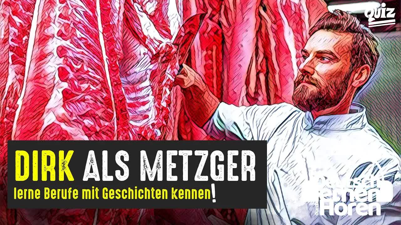 دیرک به‌عنوان قصاب | یادگیری آلمانی با داستان