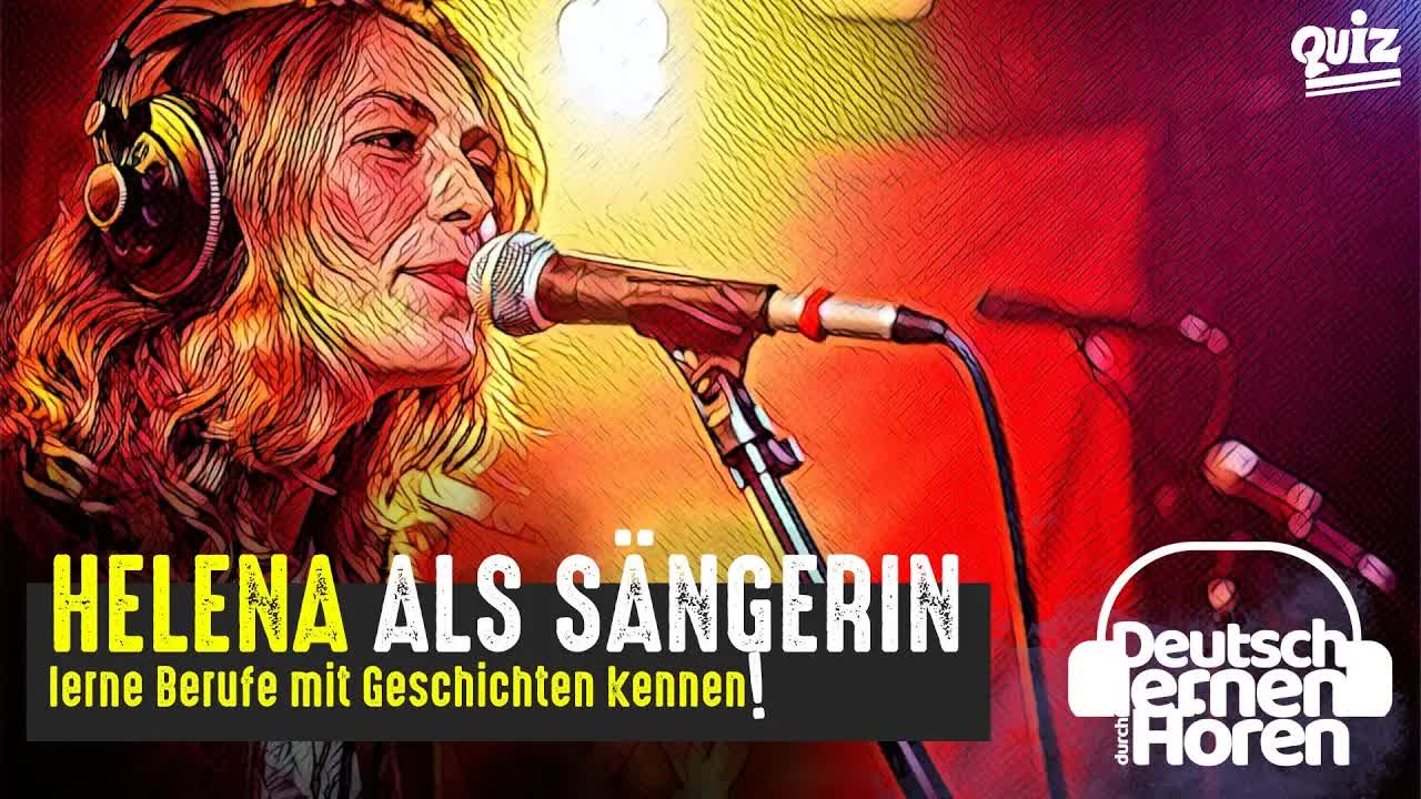 یادگیری آلمانی با داستان کوتاه | هلنا به‌عنوان خواننده | سطح B2
